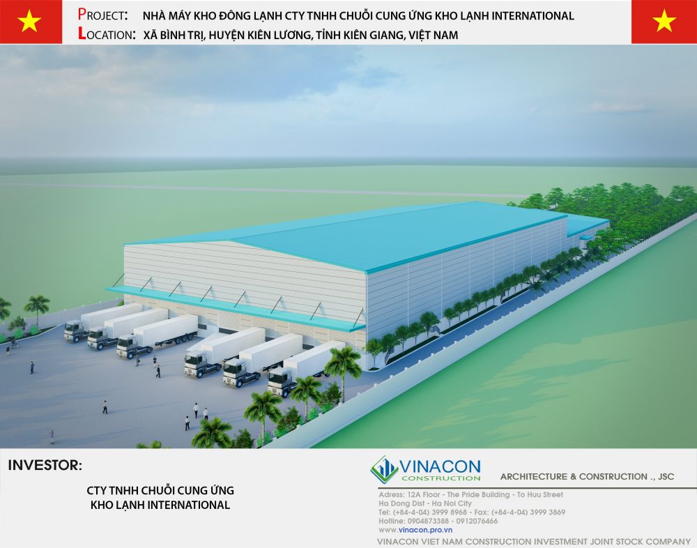 Nhà máy kho đông Lạnh International