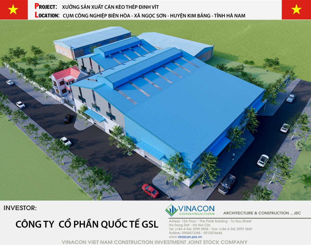 Nhà máy sản xuất cơ Khí GSL Quốc Tế