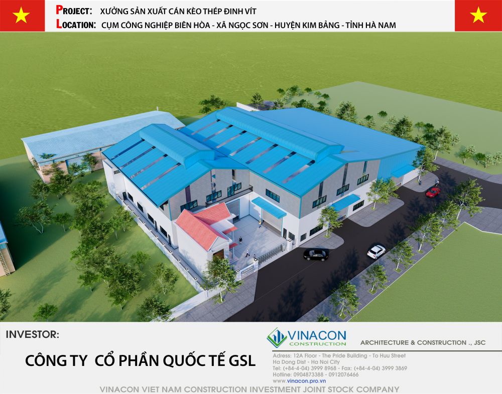 Nhà máy sản xuất cơ Khí GSL Quốc Tế