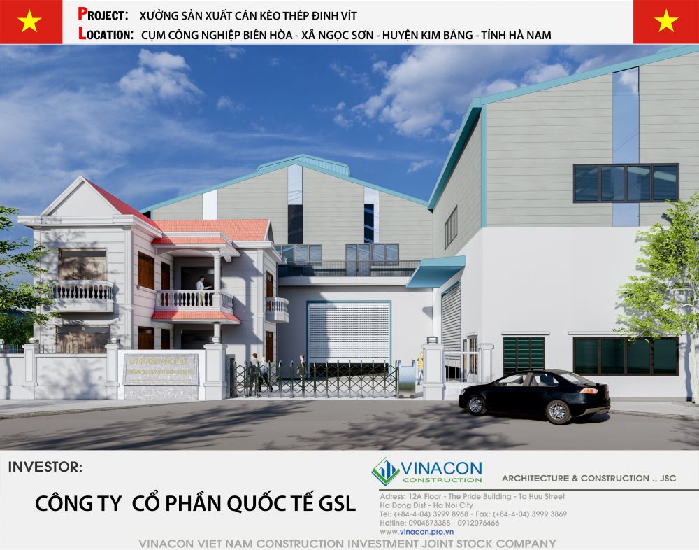 Nhà máy sản xuất cơ Khí GSL Quốc Tế