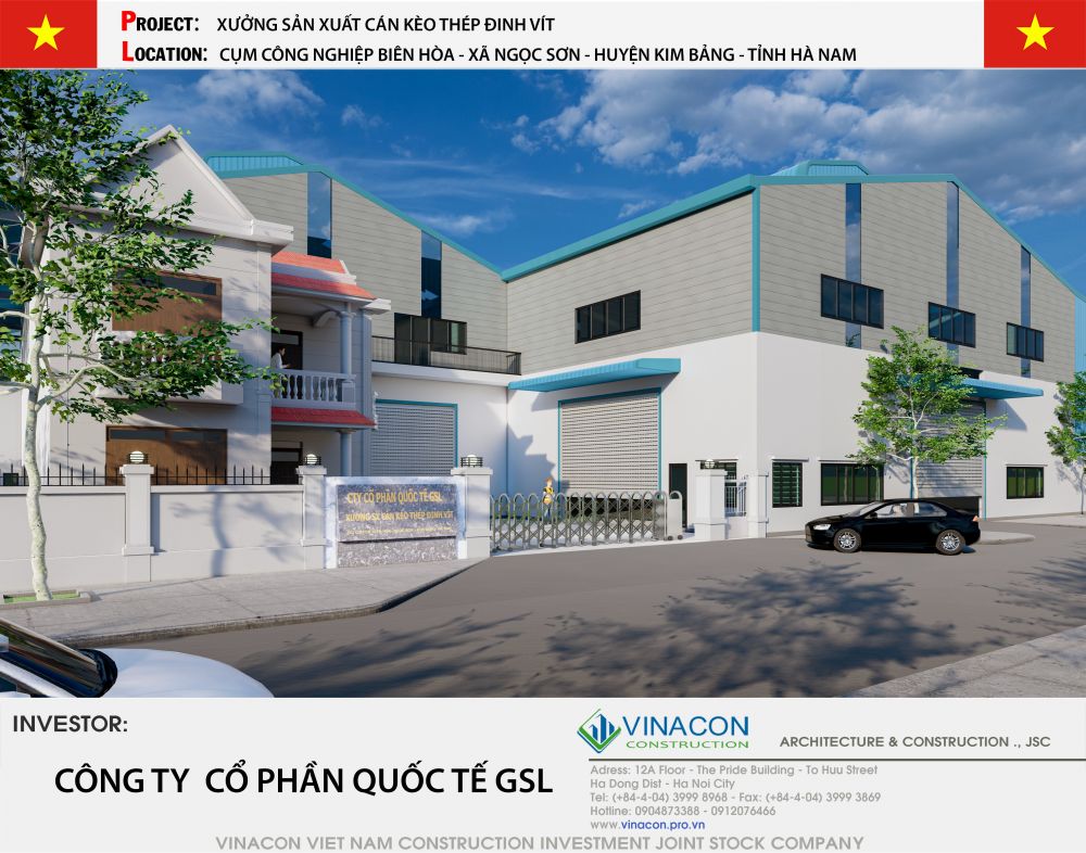 Nhà máy sản xuất cơ Khí GSL Quốc Tế