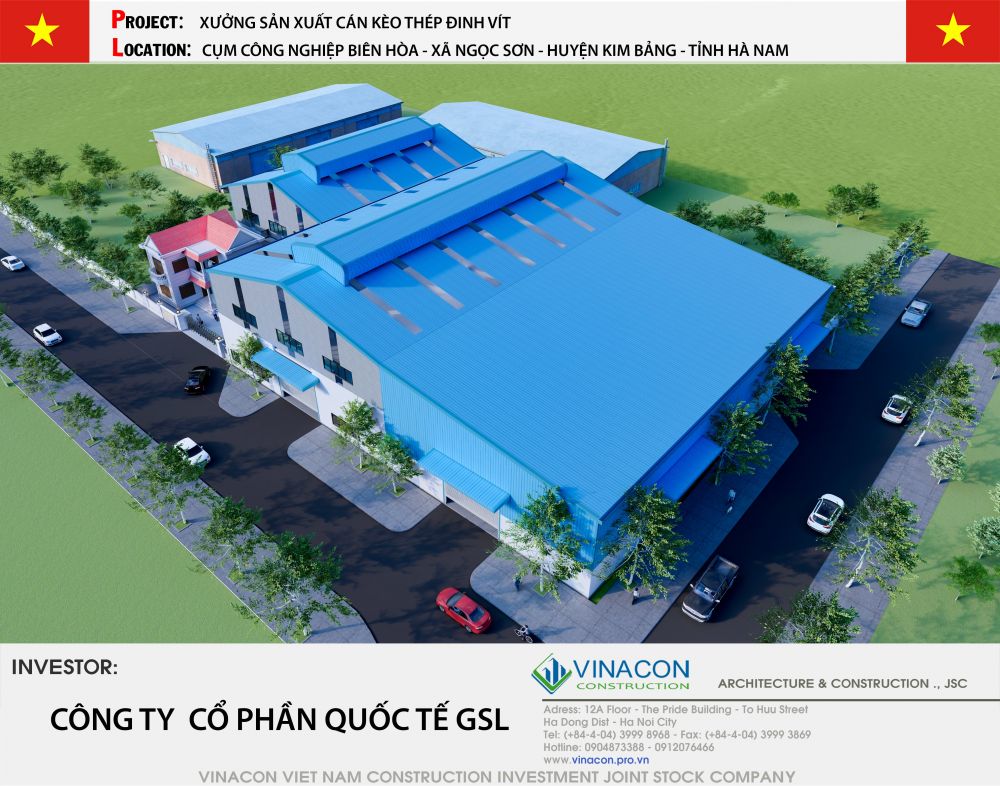 Nhà máy sản xuất cơ Khí GSL Quốc Tế