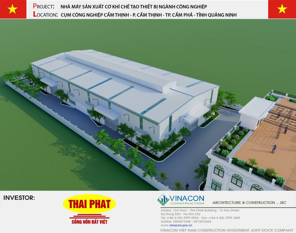 Nhà máy sản xuất cơ Khí Thái Phát Group