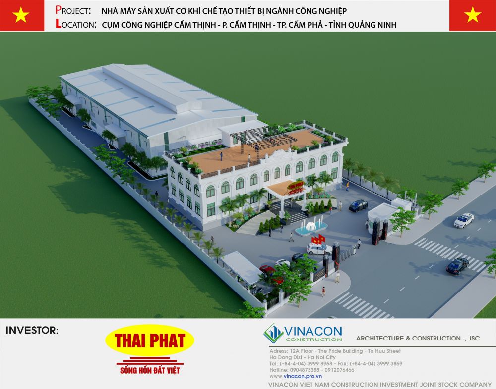 Nhà máy sản xuất cơ Khí Thái Phát Group