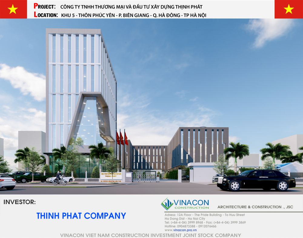 Nhà máy và showroom trưng bày tập đoàn Thịnh Phát