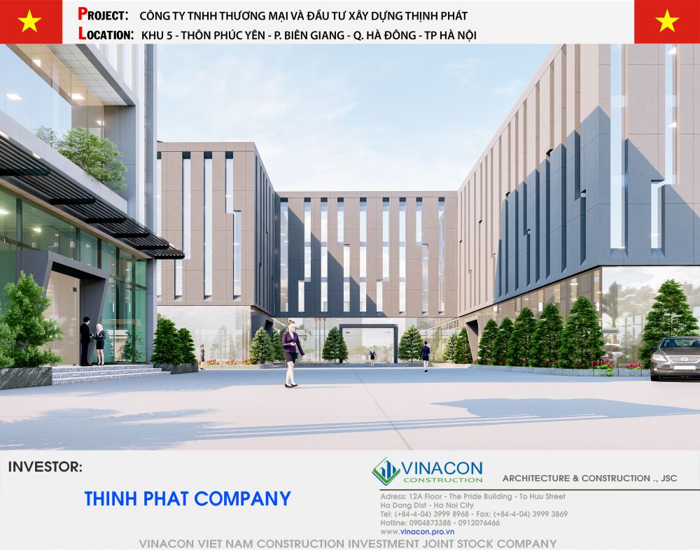 Nhà máy và showroom trưng bày tập đoàn Thịnh Phát