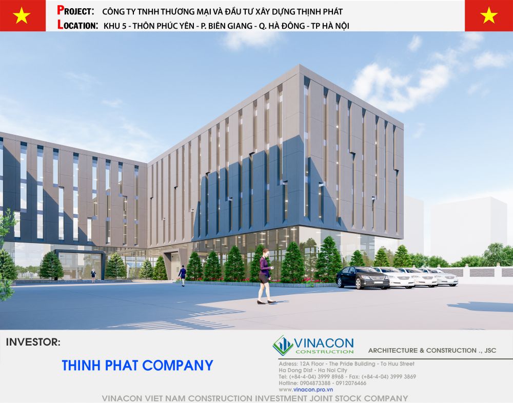 Nhà máy và showroom trưng bày tập đoàn Thịnh Phát