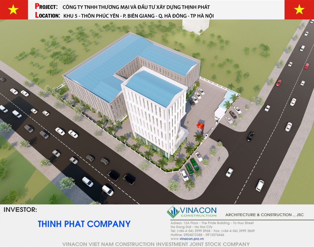 Nhà máy và showroom trưng bày tập đoàn Thịnh Phát