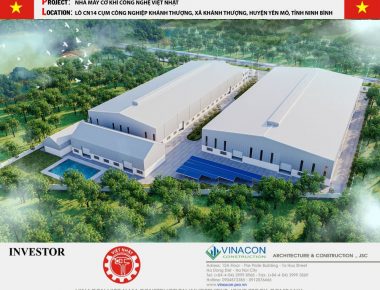 Nhà máy cơ khí Công Nghệ Việt Nhật
