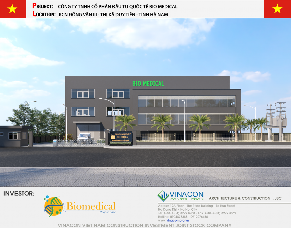 Nhà máy sản xuất thực phẩm Bio Medical