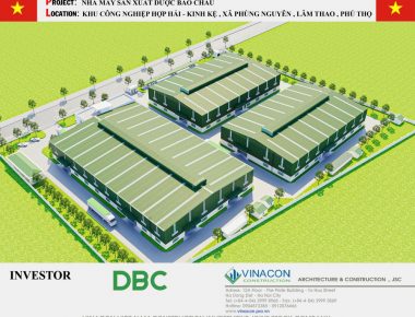 Thiết kế nhà máy Dược Bảo Châu