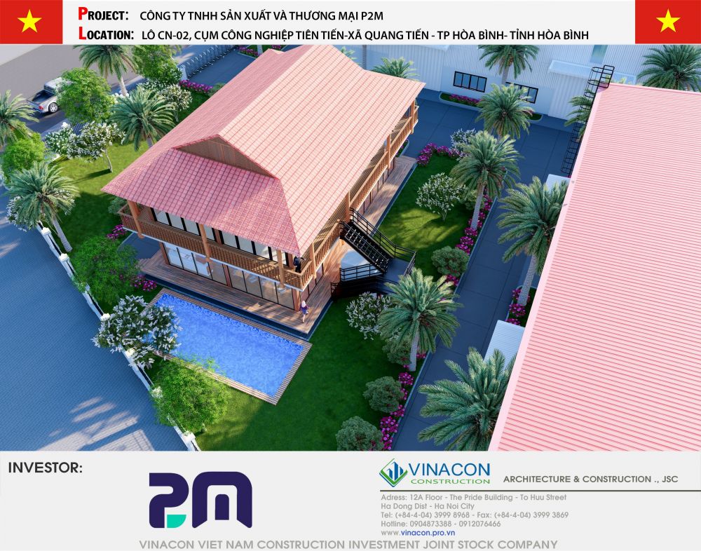 Thiết kế nhà máy sản xuất tấm ván gỗ nhựa PVC