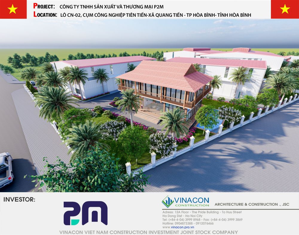 Thiết kế nhà máy sản xuất tấm ván gỗ nhựa PVC