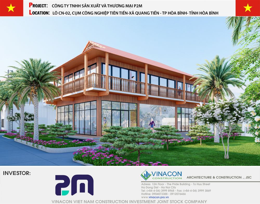 Thiết kế nhà máy sản xuất tấm ván gỗ nhựa PVC