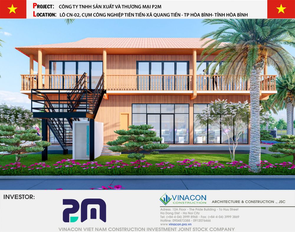 Thiết kế nhà máy sản xuất tấm ván gỗ nhựa PVC