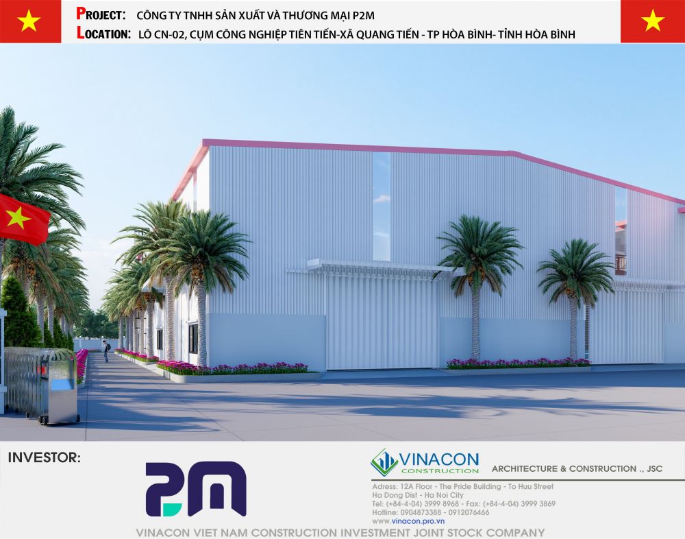 Thiết kế nhà máy sản xuất tấm ván gỗ nhựa PVC