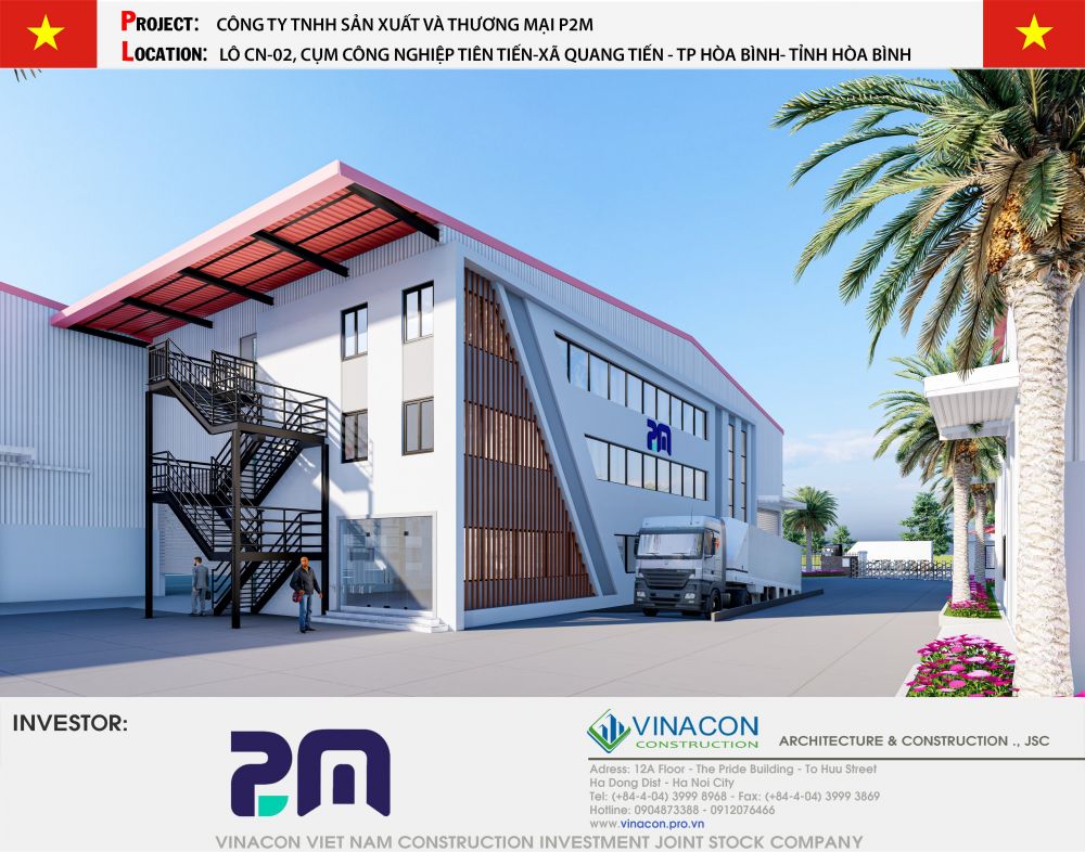 Thiết kế nhà máy sản xuất tấm ván gỗ nhựa PVC