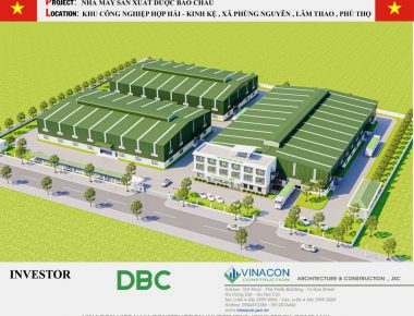 Thiết kế xưởng dược phẩm đạt chuẩn GMP