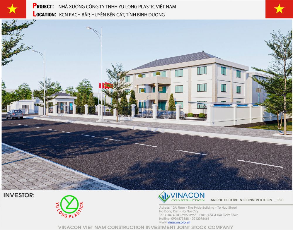 Nhà máy nhựa Yulong Plastic Việt Nam