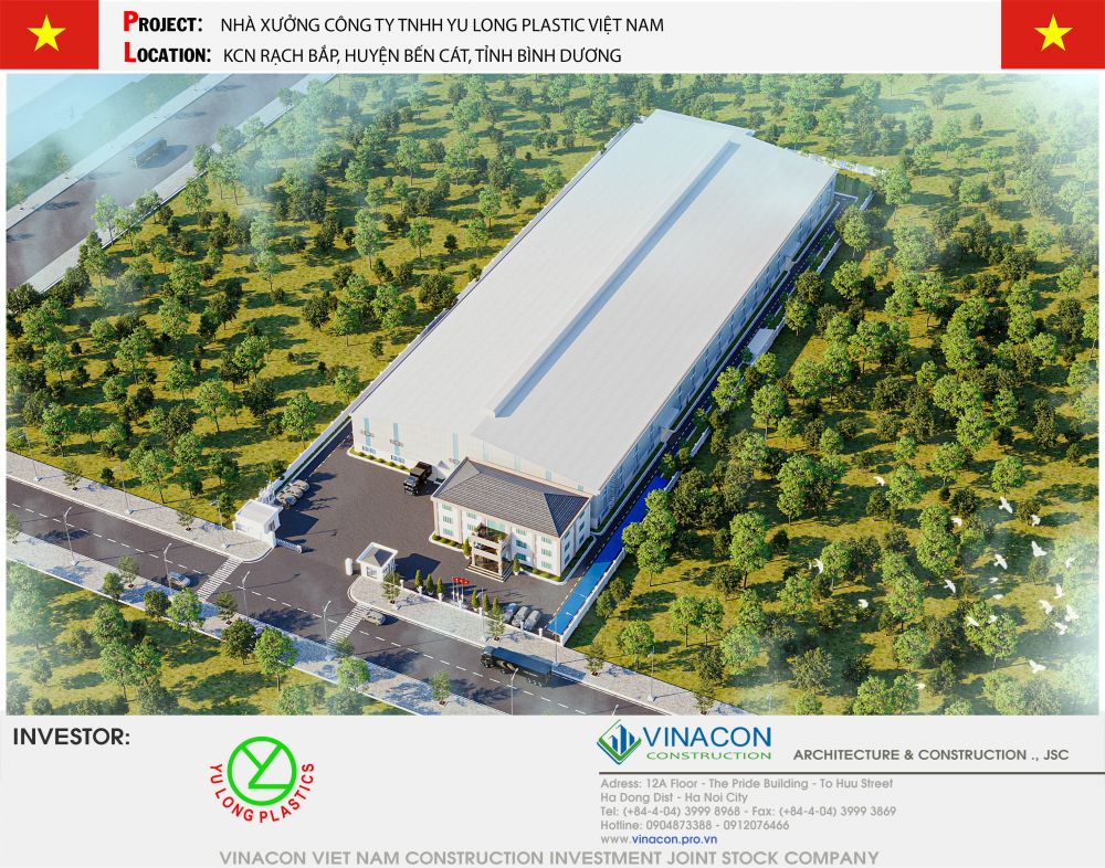 Nhà máy nhựa Yulong Plastic Việt Nam