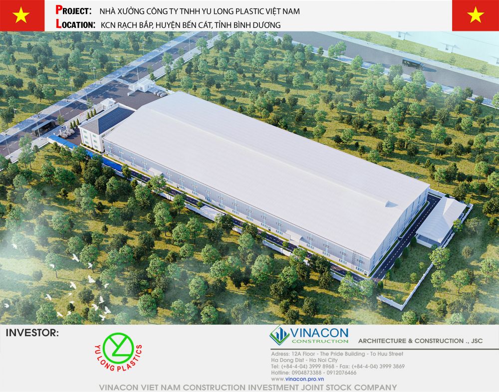 Nhà máy nhựa Yulong Plastic Việt Nam