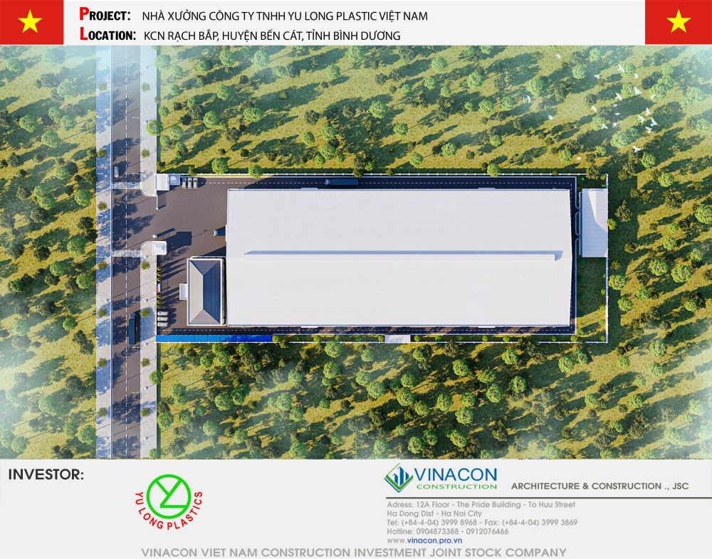 Nhà máy nhựa Yulong Plastic Việt Nam