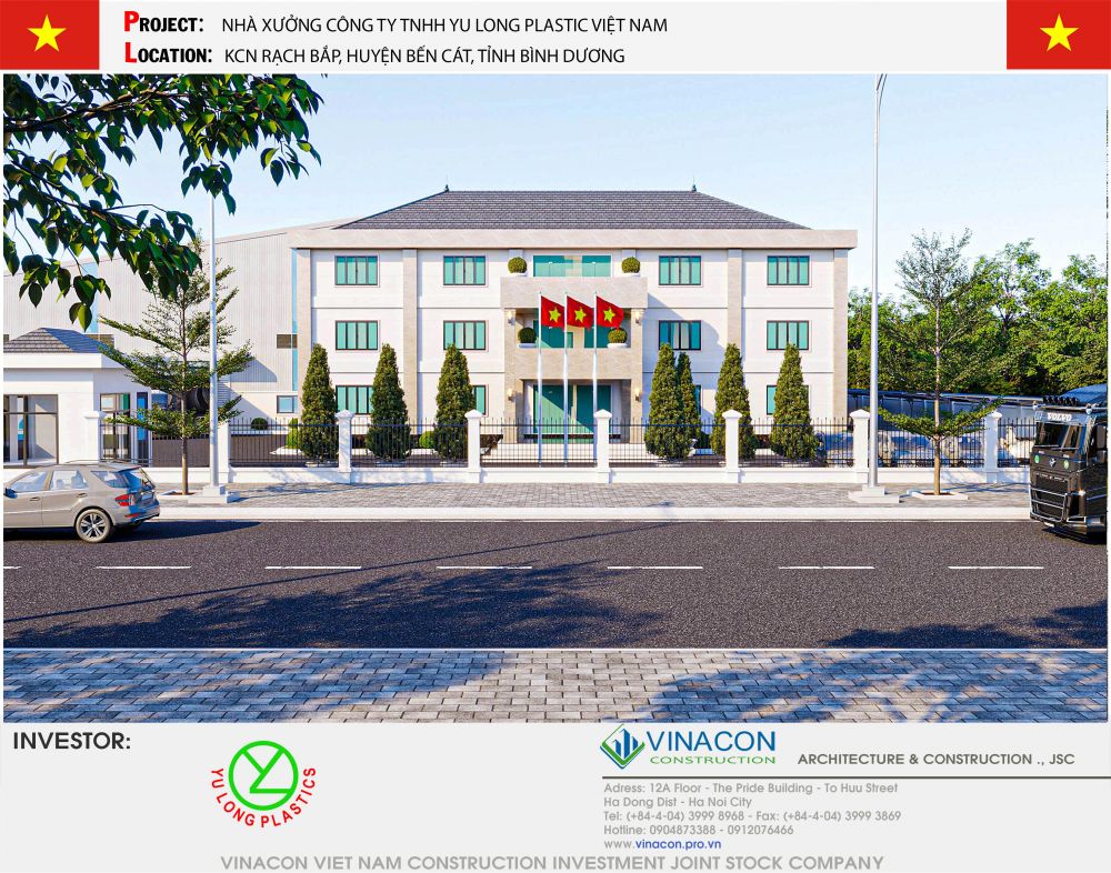 Nhà máy nhựa Yulong Plastic Việt Nam