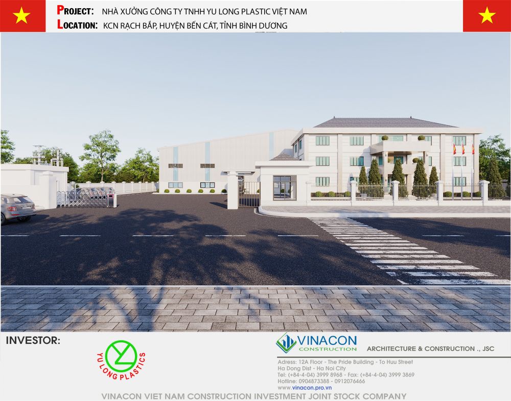 Nhà máy nhựa Yulong Plastic Việt Nam