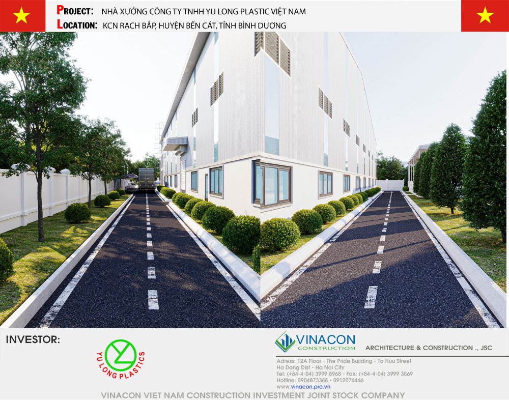 Nhà máy nhựa Yulong Plastic Việt Nam