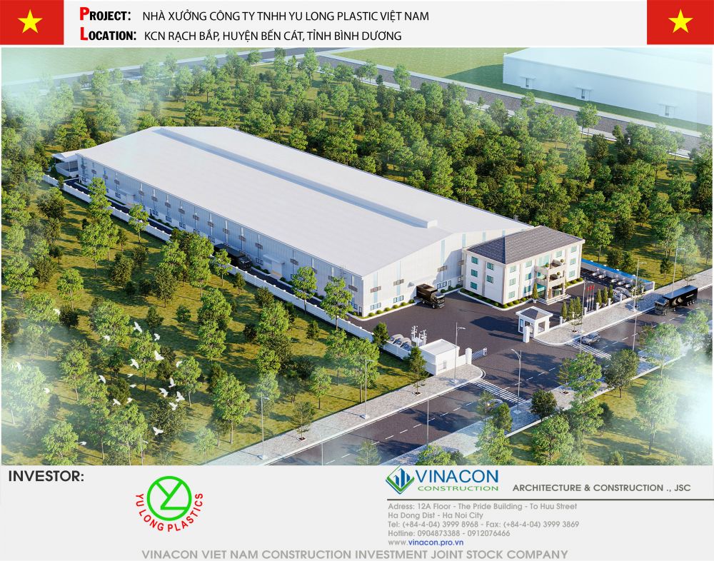 Nhà máy nhựa Yulong Plastic Việt Nam
