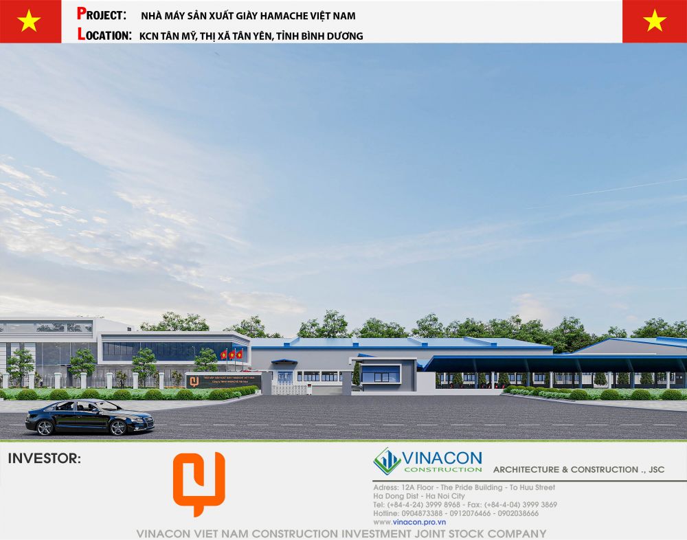 Nhà máy sản xuất giày Hamache Việt Nam