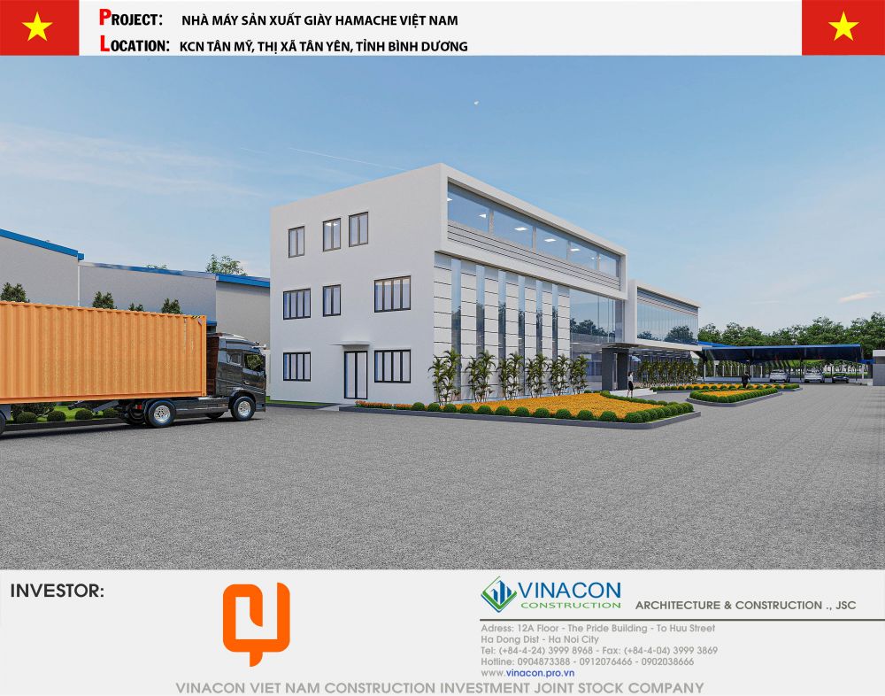 Nhà máy sản xuất giày Hamache Việt Nam