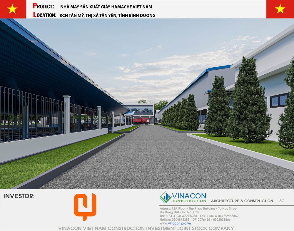 Nhà máy sản xuất giày Hamache Việt Nam