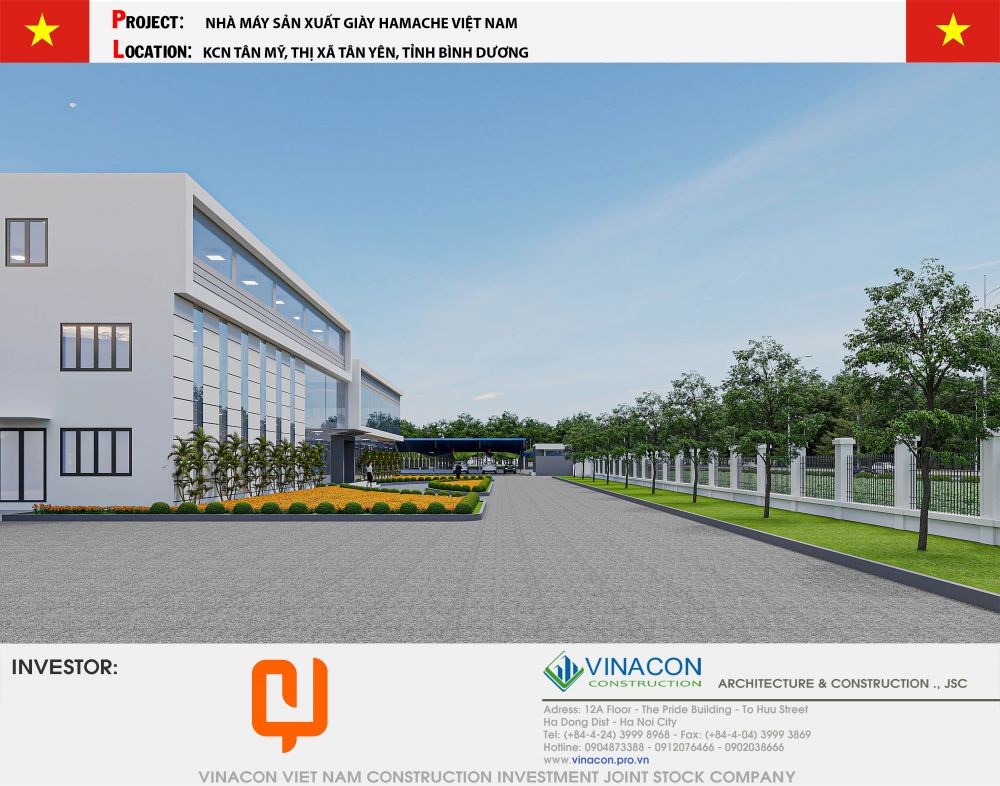 Nhà máy sản xuất giày Hamache Việt Nam