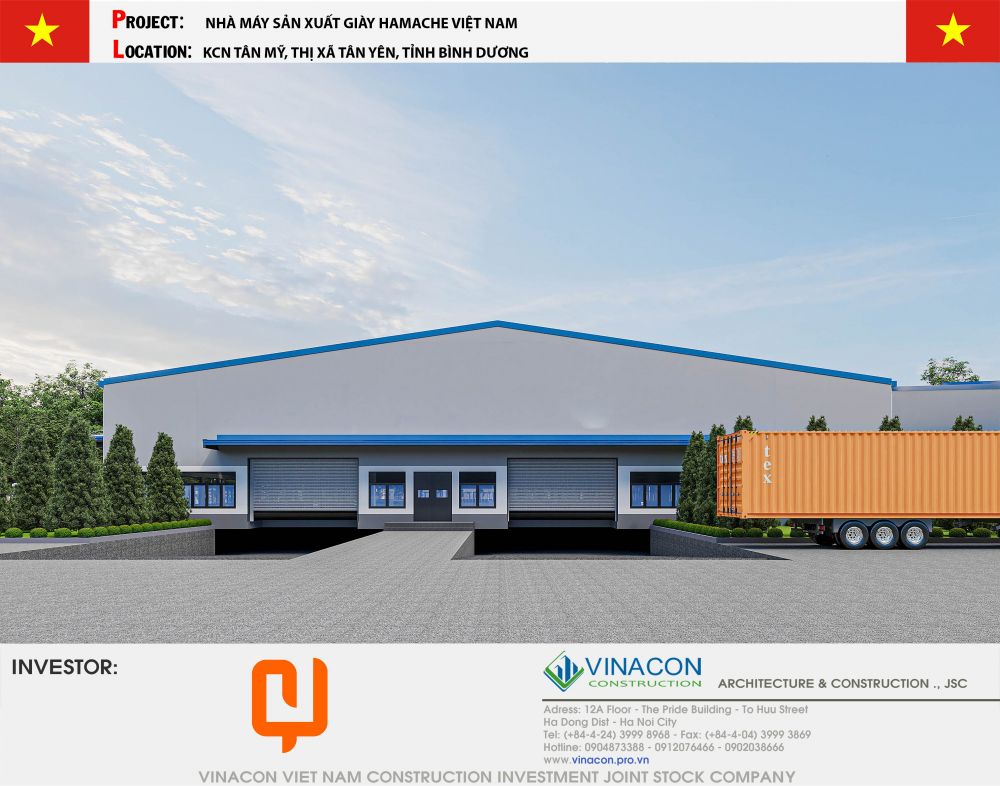 Nhà máy sản xuất giày Hamache Việt Nam