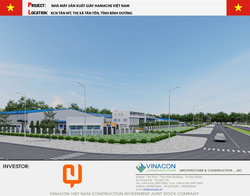 Nhà máy sản xuất giày Hamache Việt Nam