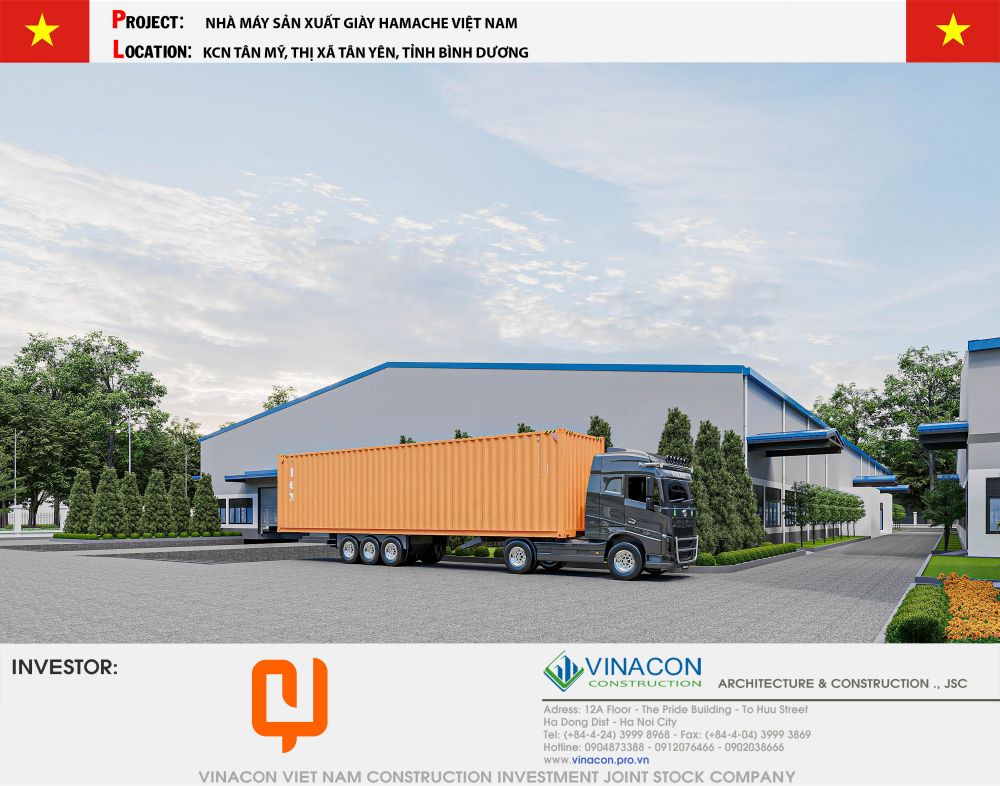 Nhà máy sản xuất giày Hamache Việt Nam