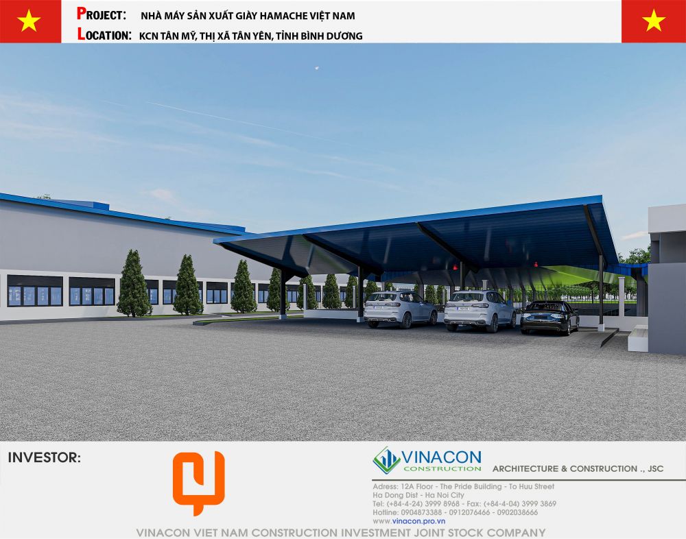 Nhà máy sản xuất giày Hamache Việt Nam