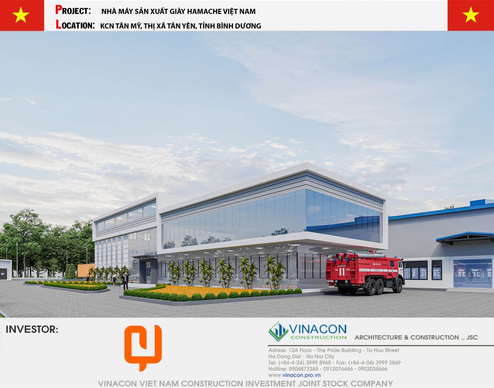 Nhà máy sản xuất giày Hamache Việt Nam