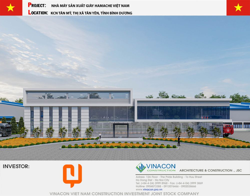 Nhà máy sản xuất giày Hamache Việt Nam