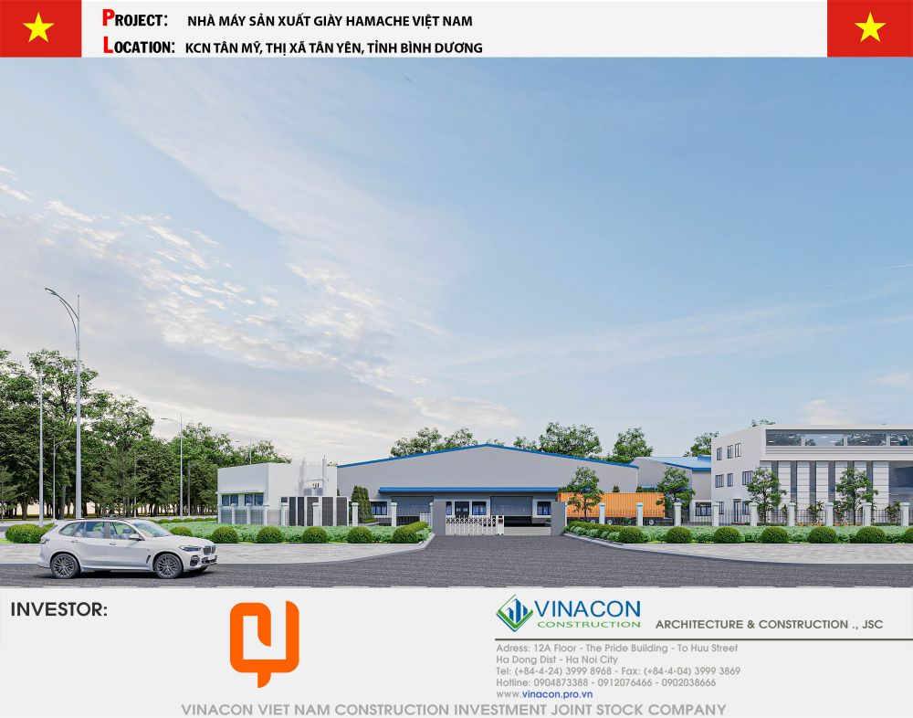 Nhà máy sản xuất giày Hamache Việt Nam