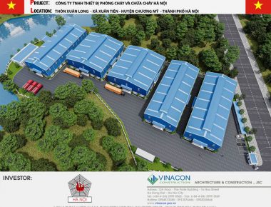 Thiết kế Nhà máy sản xuất thiết bị PCCC