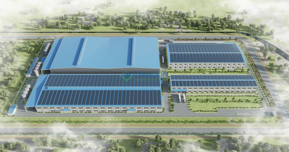 Thiết kế nhà xưởng sản xuất Bao Bì