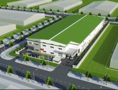 Thiết kế nhà xưởng cho thuê 10,000m2 tại Khu công nghiệp VSIP II-A, tỉnh Bình Dương