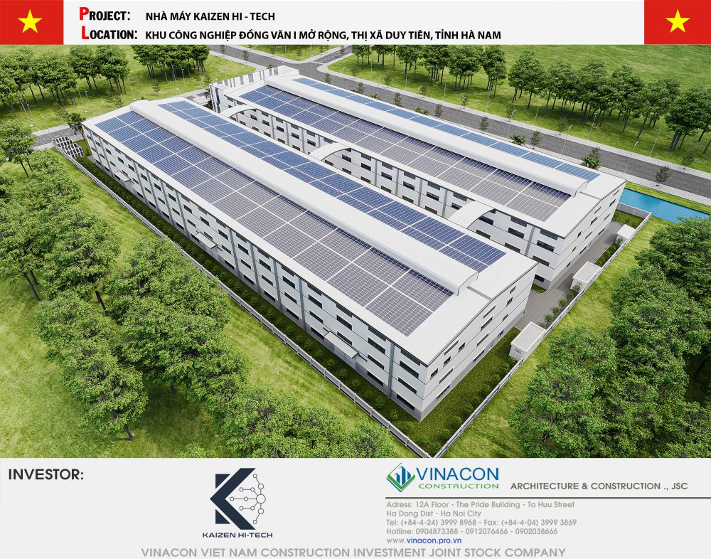 Thiết kế nhà xưởng sản xuất Bao Bì