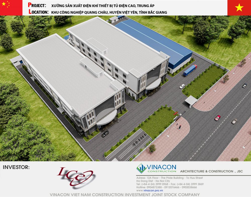 Thiết kế nhà xưởng sản xuất Bao Bì