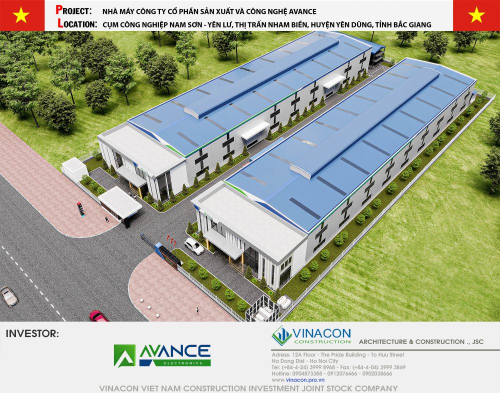 Thiết kế nhà xưởng sản xuất Bao Bì