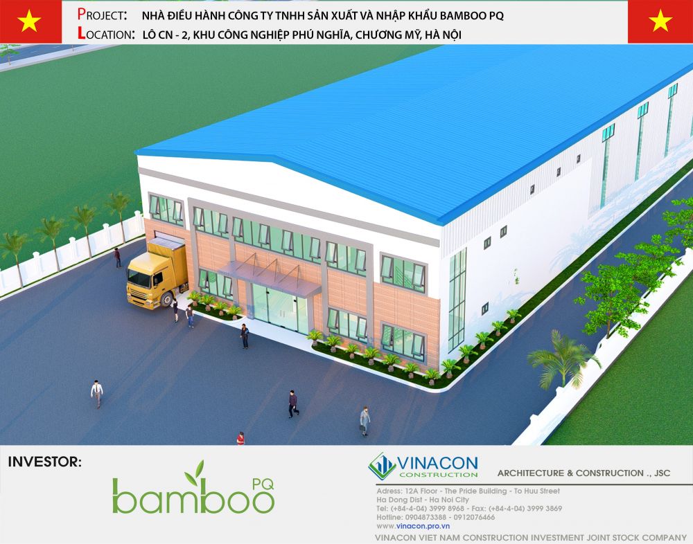 Nhà máy BamBoo PQ Hà Nội
