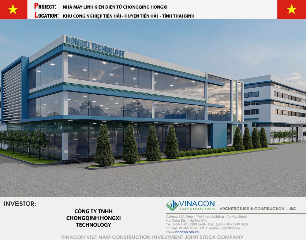 Nhà máy điện tử Tập đoàn HONGXI