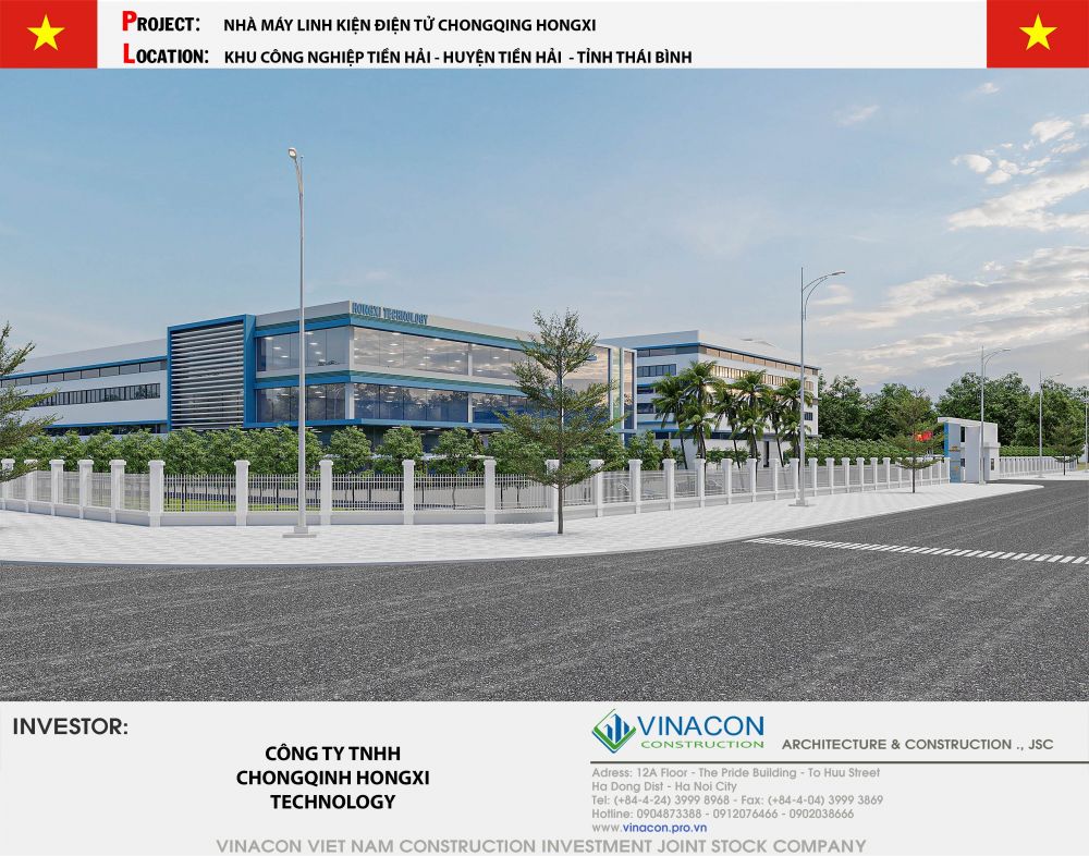 Nhà máy điện tử Tập đoàn HONGXI